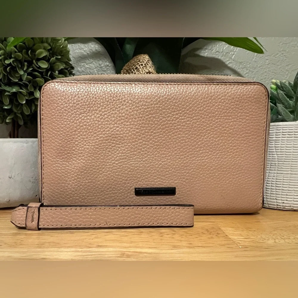 Rebecca Minkoff Tan Leather Wallet/Wristlet